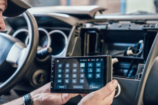 aftermarket car stereo installation tools and dashboard